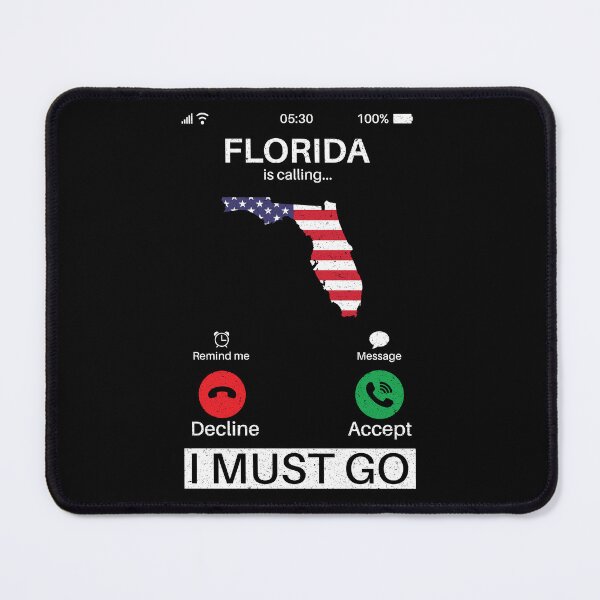 Item preview, Florida Is Calling I Must Go: Vintage Florida State, Florida Home Calling, Vacation designed and sold by Adexyl.