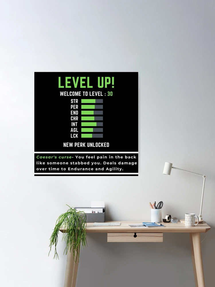 Level Up Poster