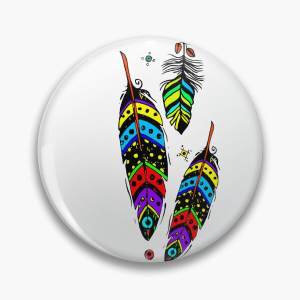 Item preview, Boho Color Feather designed and sold by IDEZIGN2017.