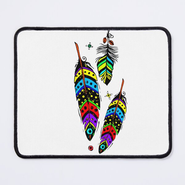 Item preview, Boho Color Feather designed and sold by IDEZIGN2017.