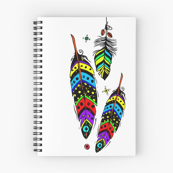 Item preview, Boho Color Feather designed and sold by IDEZIGN2017.