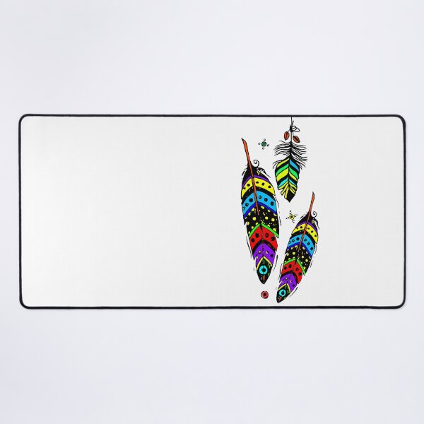 Item preview, Boho Color Feather designed and sold by IDEZIGN2017.