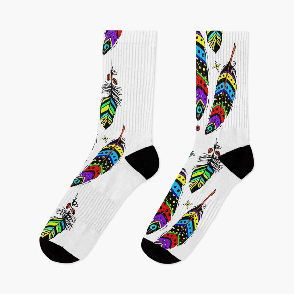 Item preview, Boho Color Feather designed and sold by IDEZIGN2017.