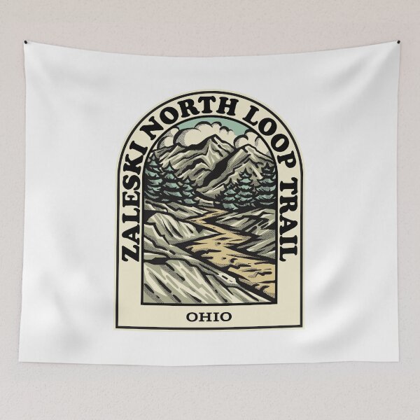 Item preview, Zaleski North Loop Trail Ohio hiking backpacking trail designed and sold by HalpinDesign.