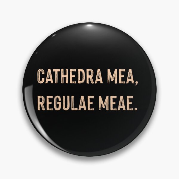 Item preview, Cathedra Mea, Regulae Meae designed and sold by supnups.