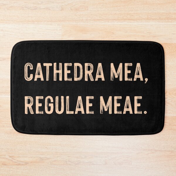 Item preview, Cathedra Mea, Regulae Meae designed and sold by supnups.