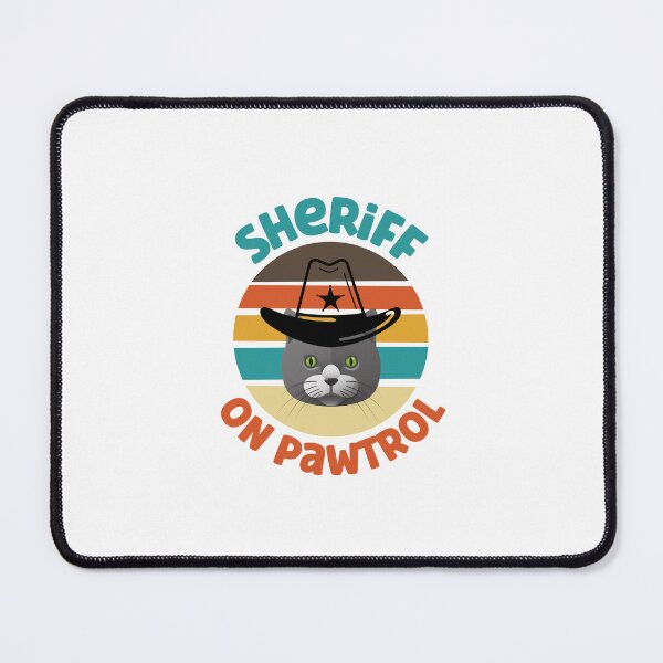 Item preview, Sheriff On Pawtrol designed and sold by SportyDogShop.