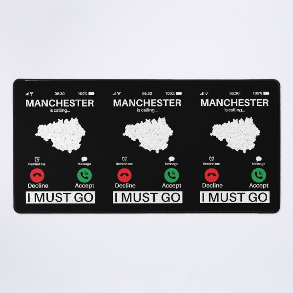 Item preview, Manchester Is Calling I Must Go: Vintage Manchester State, UK United Kingdom Home Calling, Vacation designed and sold by Adexyl.