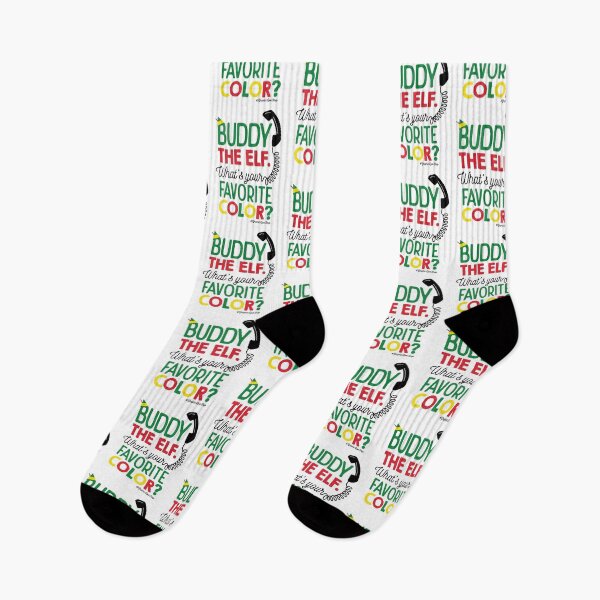 Item preview, Buddy Elf What's Your Favorite Color © GraphicLoveShop designed and sold by Graphic Love Shop.