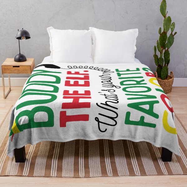 Item preview, Buddy Elf What's Your Favorite Color © GraphicLoveShop designed and sold by Graphic Love Shop.