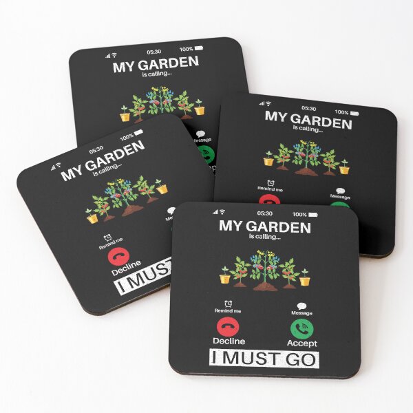 Item preview, My Garden Is Calling I Must Go: Vintage Funny Gardener Florist Gardening designed and sold by Adexyl.