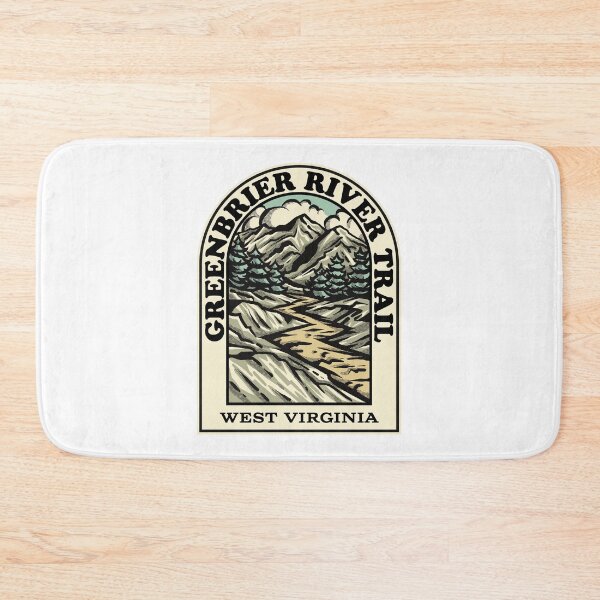 Item preview, Greenbrier River Trail West Virginia hiking backpacking trail designed and sold by HalpinDesign.