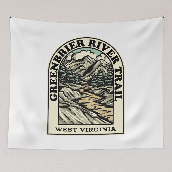 Item preview, Greenbrier River Trail West Virginia hiking backpacking trail designed and sold by HalpinDesign.