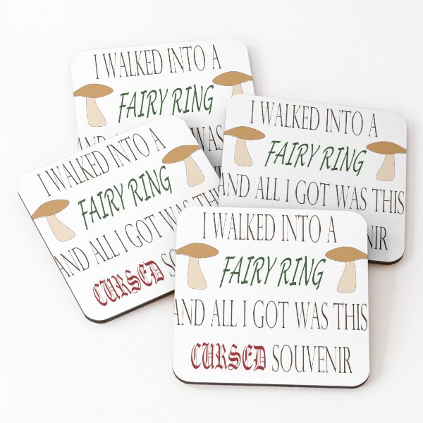 Item preview, I walked into a fairy ring and all I got was this cursed souvenir designed and sold by VioletBlum.