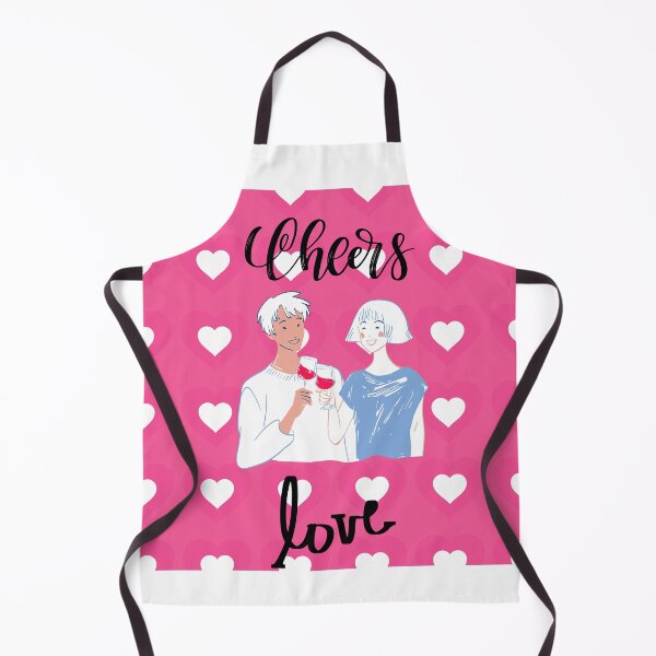 Item preview, Cheers love sticker designed and sold by Art-Echo.