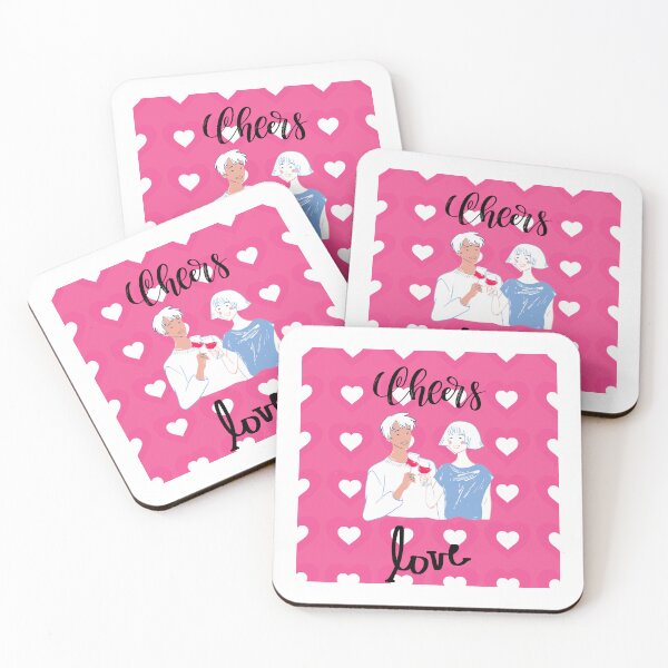 Item preview, Cheers love sticker designed and sold by Art-Echo.
