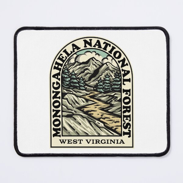 Item preview, Monongahela National Forest West Virginia hiking backpacking trail designed and sold by HalpinDesign.