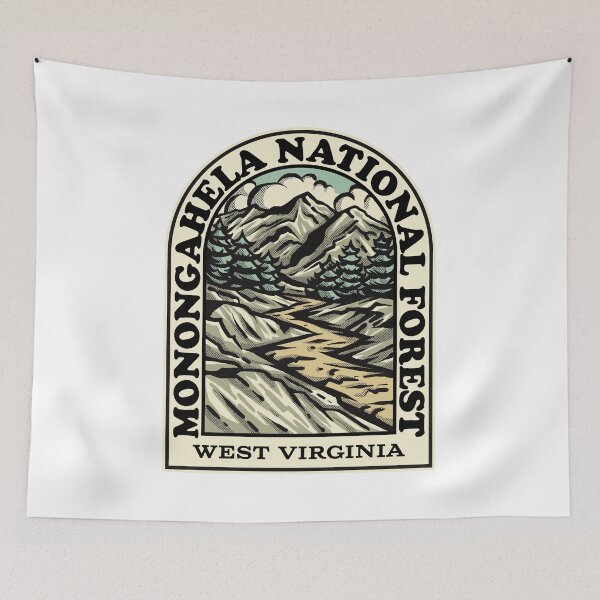 Item preview, Monongahela National Forest West Virginia hiking backpacking trail designed and sold by HalpinDesign.