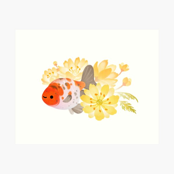Vista previa del artículo con la obra «Ranchu y Adonis», diseñado y vendido por pikaole.