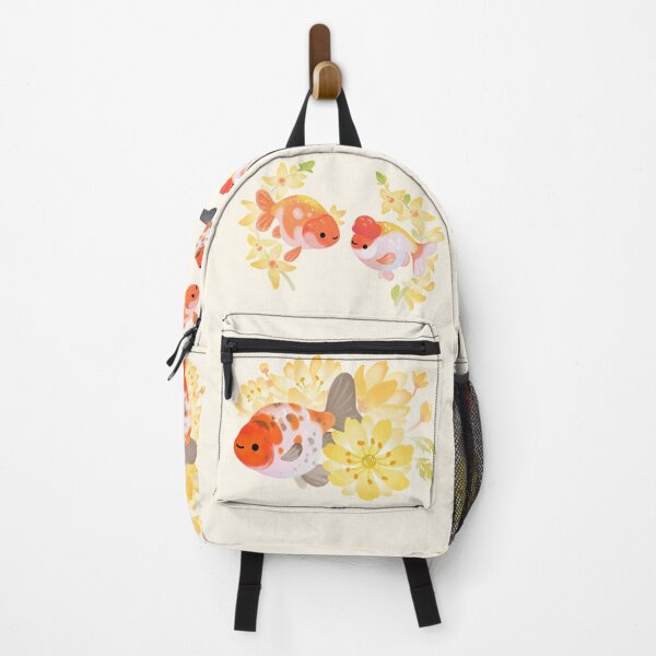 Vista previa del artículo con la obra «Ranchu y Forsythias 2», diseñado y vendido por pikaole.