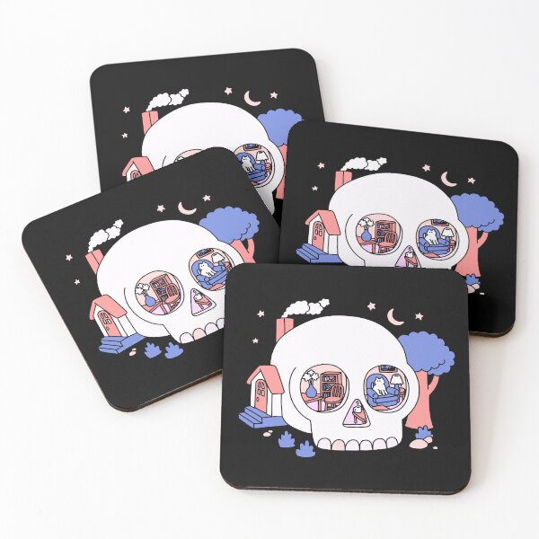 Item preview, Cozy Skull Cottage designed and sold by obinsun.