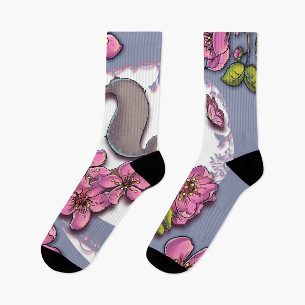 Item preview, Ardilla en flor designed and sold by leehollandart.