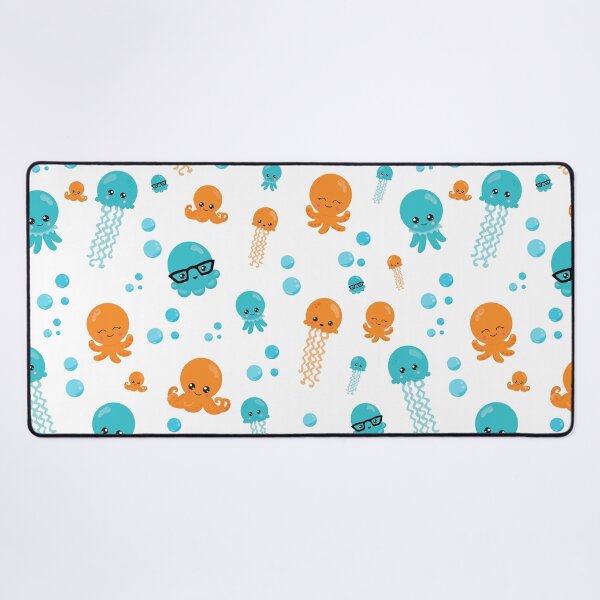Item preview, Kawaii Octopuses Pattern designed and sold by TamGustam.