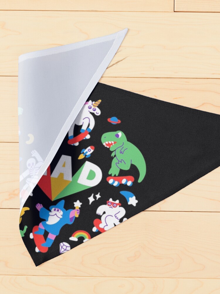 Thumbnail 4 of 6, Pet Bandana, Rad Pals designed and sold by obinsun.