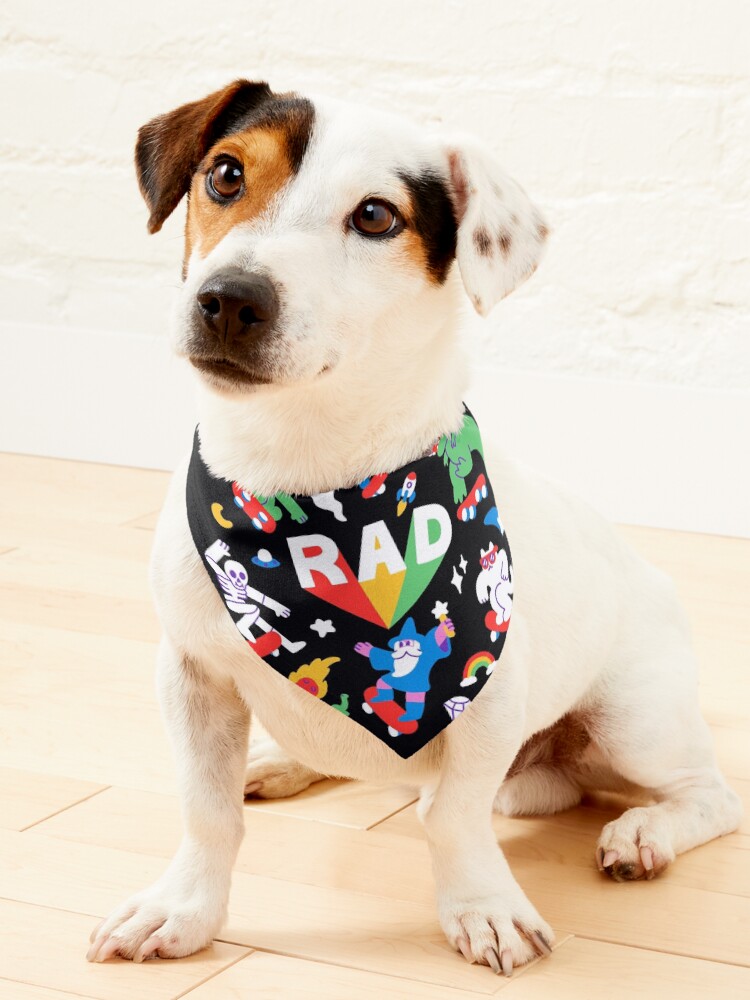 Thumbnail 1 of 6, Pet Bandana, Rad Pals designed and sold by obinsun.