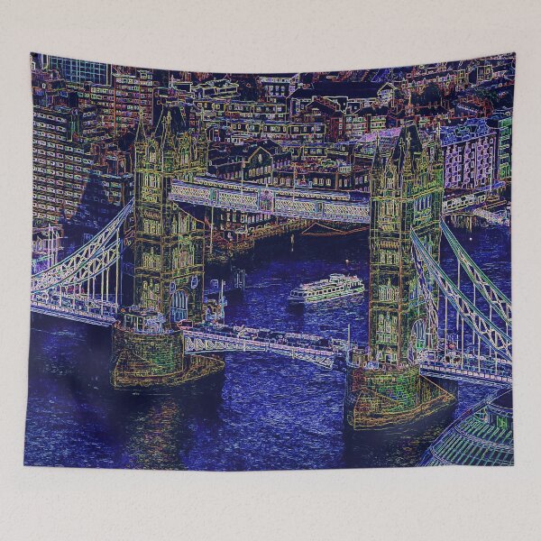 Item preview, Tower Bridge Vibrant Art designed and sold by Londonimages.