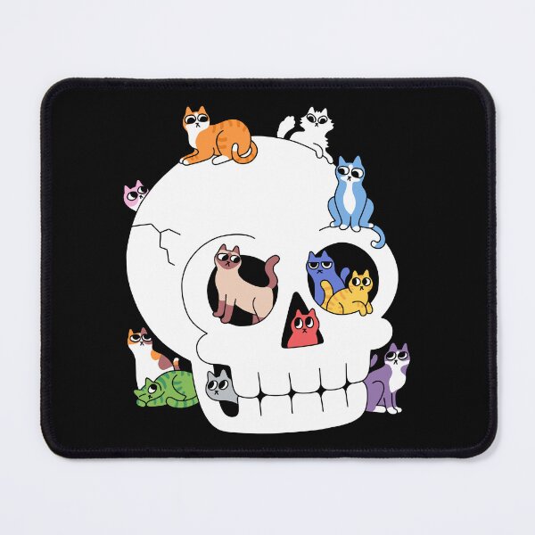 Item preview, Skull is Full of Cats designed and sold by obinsun.
