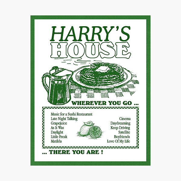 Harry’s House Photographic Print