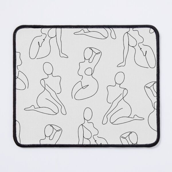 Item preview, Full Body Girls in line pattern designed and sold by ExplicitDesign.