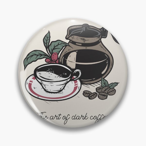 Item preview, The art of dark coffee designed and sold by jimcaza.