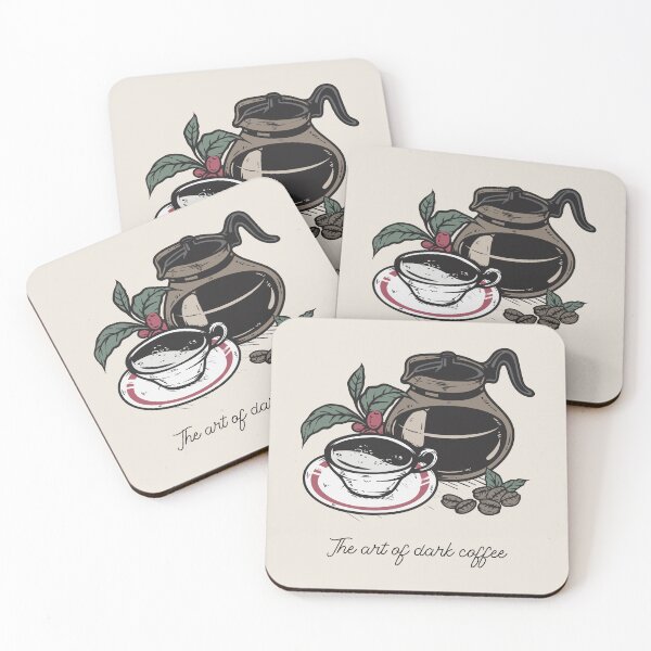 Item preview, The art of dark coffee designed and sold by jimcaza.