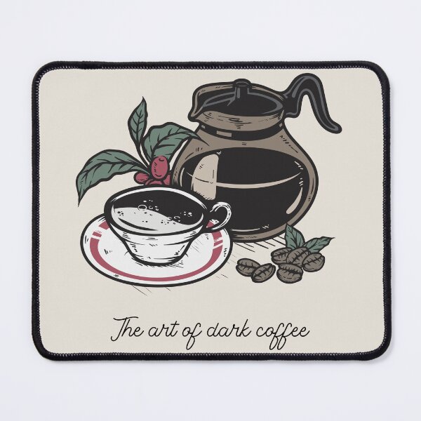 Item preview, The art of dark coffee designed and sold by jimcaza.