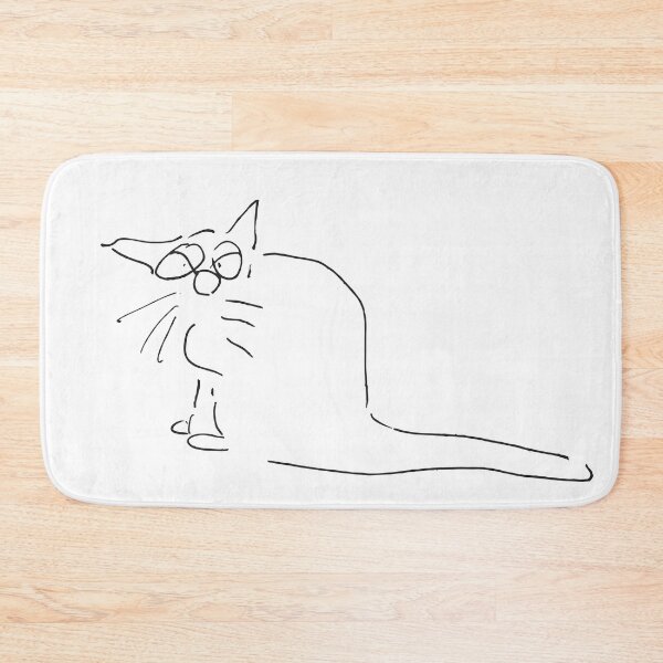 Item preview, Bad Mood Kitty designed and sold by cartoonsbyroth.