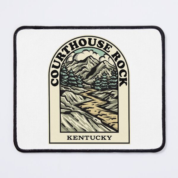 Item preview, Courthouse Rock Kentucky hiking backpacking trail designed and sold by HalpinDesign.