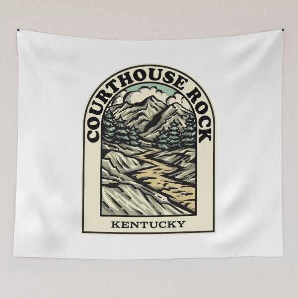 Item preview, Courthouse Rock Kentucky hiking backpacking trail designed and sold by HalpinDesign.