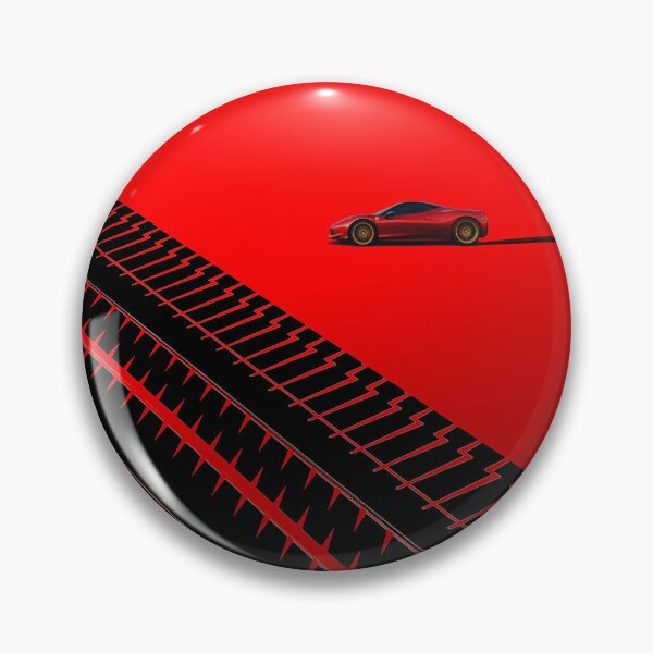 Item preview, Sports car tire tread red deSign designed and sold by MystixJack.