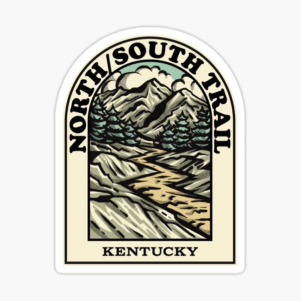 Item preview, North South Trail Kentucky hiking backpacking trail designed and sold by HalpinDesign.