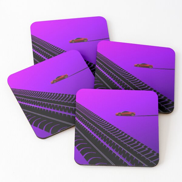 Item preview, Sports car tire tread purple deSign designed and sold by MystixJack.