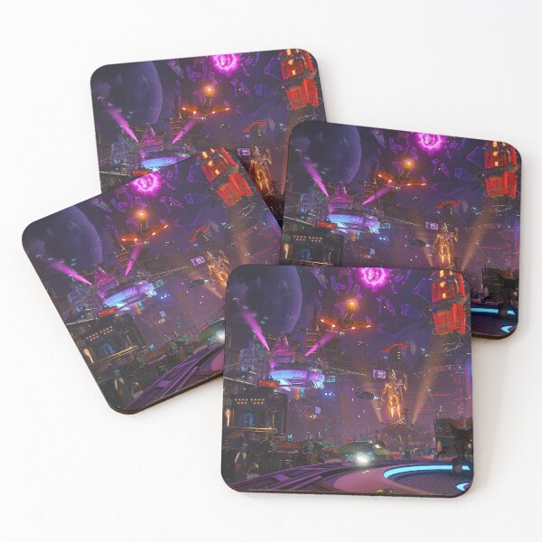 Item preview, City skyline futuristic Cyber CITY punk cyberpunk dark designed and sold by FractiousTank.