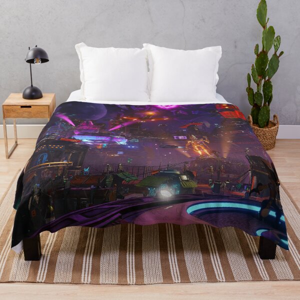 Item preview, City skyline futuristic Cyber CITY punk cyberpunk dark designed and sold by FractiousTank.