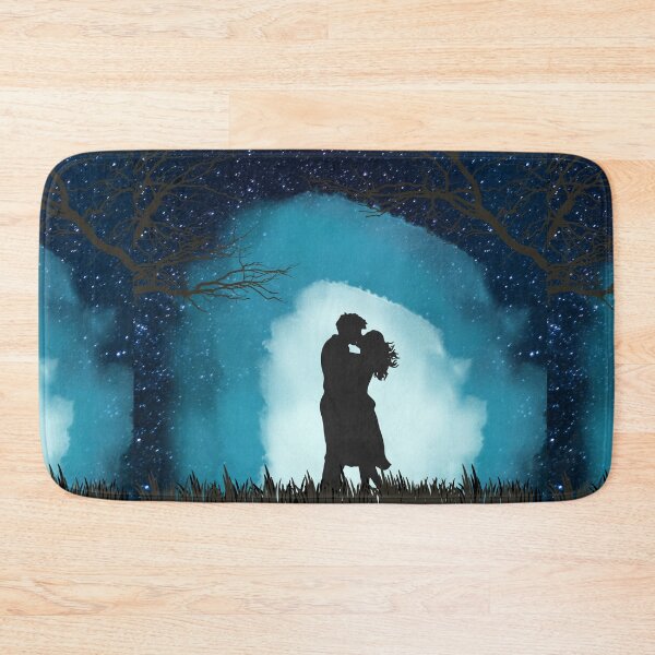 Item preview, Lovers under the moon light / Valentine painting designed and sold by Reddiamond3 ⭐⭐⭐⭐⭐.