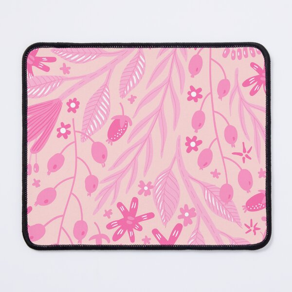 Item preview, Pink Flower & Leaves Pattern designed and sold by moxsto.