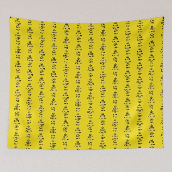 Item preview, Keep calm and say yep designed and sold by Singerevita.