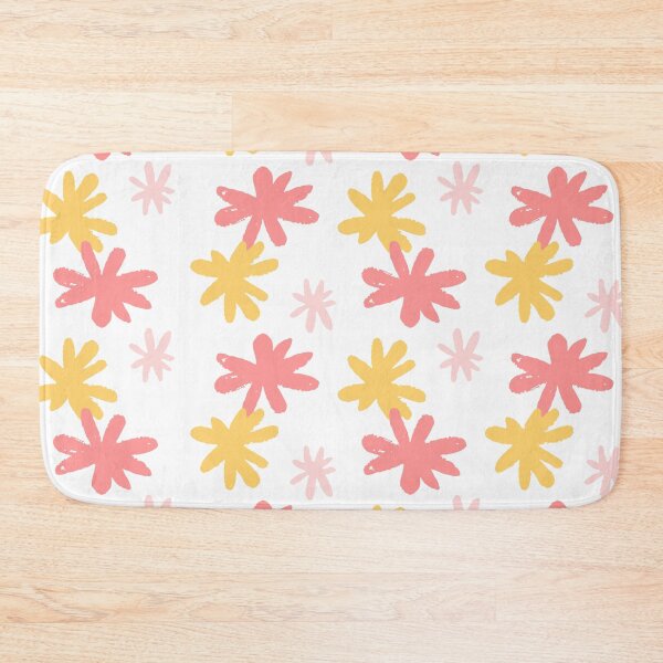Item preview, Pink and Yellow Flowers Pattern designed and sold by moxsto.