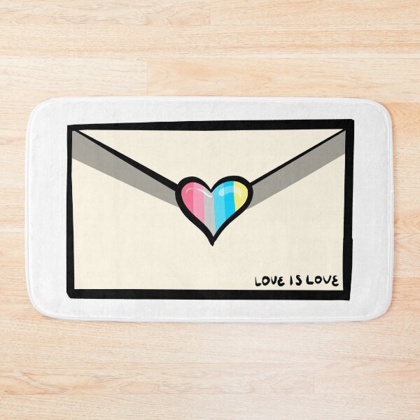 Item preview, Genderflux Love Is Love Envelope designed and sold by CJ Vanderbeek.