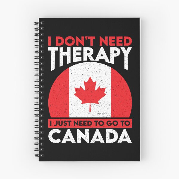 Item preview, I Don't Need Therapy I Just Need To Go To Canada: Canada Pride Home Calling - Vintage Flag Canadian designed and sold by Adexyl.